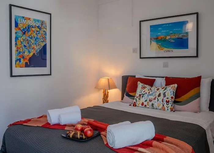 Beautiful One Bedroom Apartment, 186 Meters To Beach, Location Next To Cafes & Bars Limassol